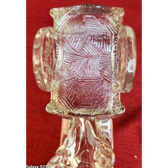 Vintage Large Jeannette Glass Candy Dish, Horse and Cart, - Picture 13 of 16